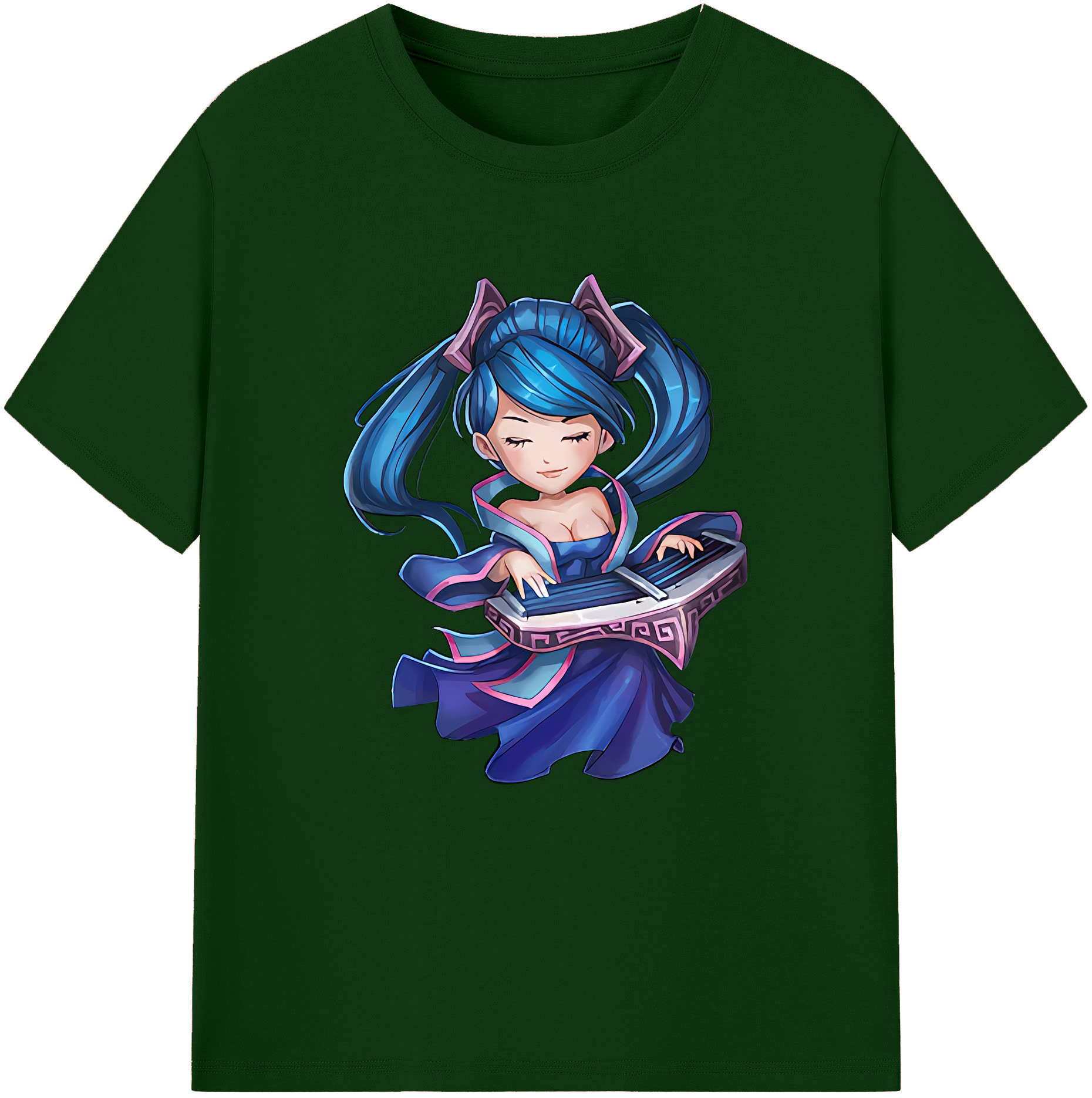 リーグ・オブ・レジェンド League of Legends LOL 綿100％半袖Tシャツ（フロントプリント）
